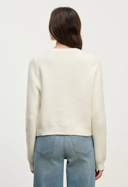 The Mahal Cardigan - Milk