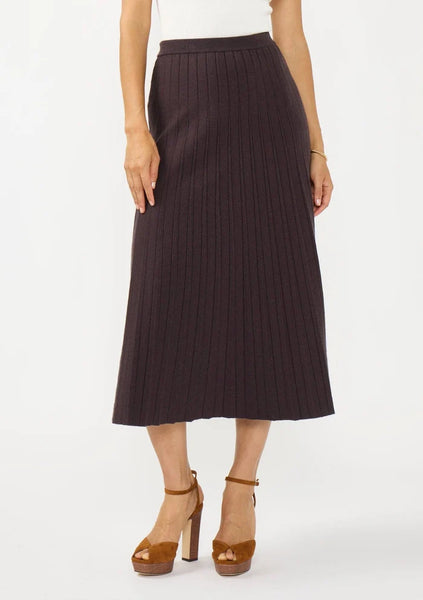The Chloe Ribbed Maxi Skirt