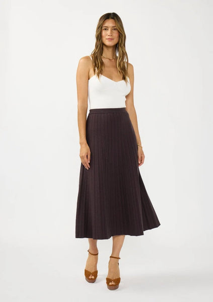The Chloe Ribbed Maxi Skirt