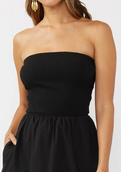 The Audrey Mixed Media Dress