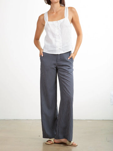 The Hepburn Pant Marina Stripe