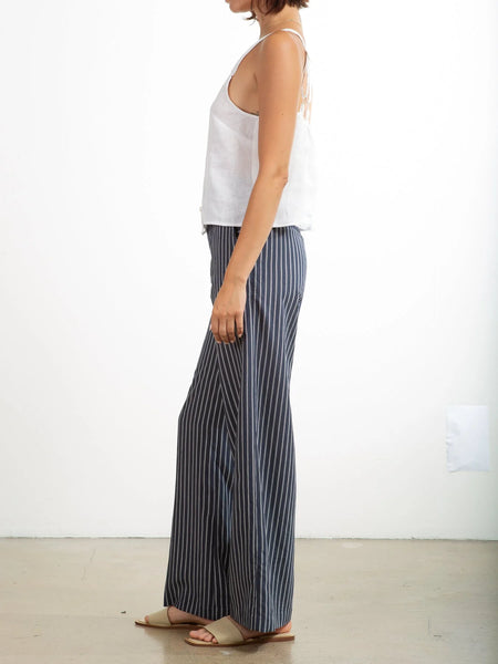 The Hepburn Pant Marina Stripe