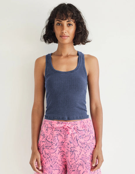 The Scoop Neck Crop Tank