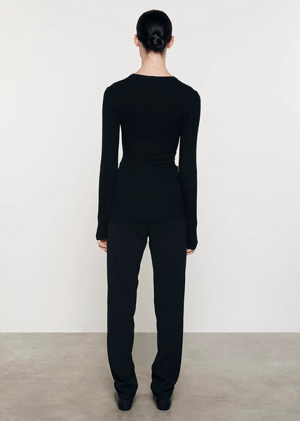 The Silk Knit L/S U