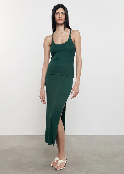 The Silk Knit U Tank
