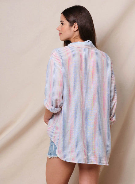 The Beach Stripe Buttondown