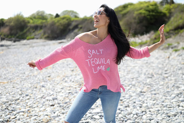 The Salt Tequila Lime V Sweater