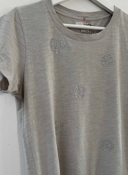 The Ava Crystal Smiles Tee