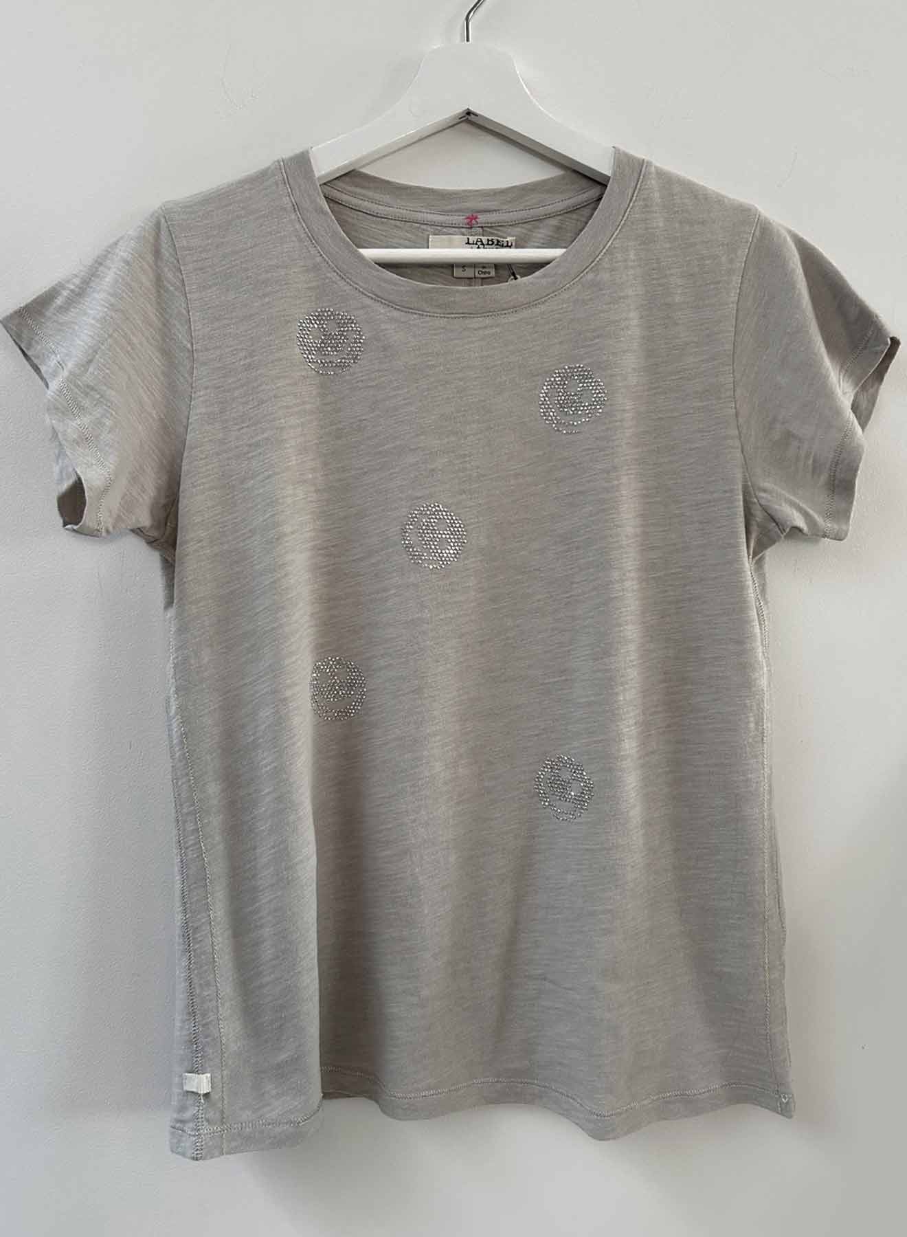 The Ava Crystal Smiles Tee