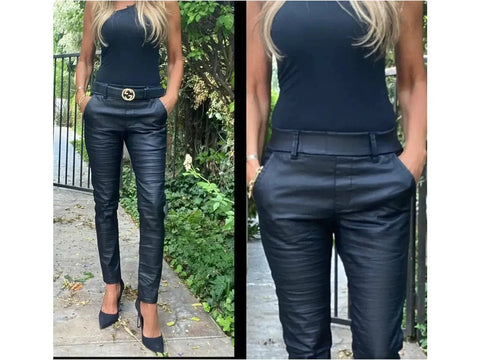 The Dafna Vegan Black Leather