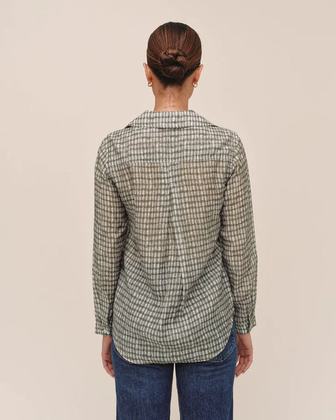 Classic Olive Button Down