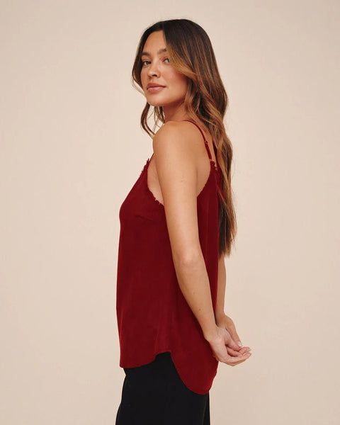 The Frayed Tencel Cami