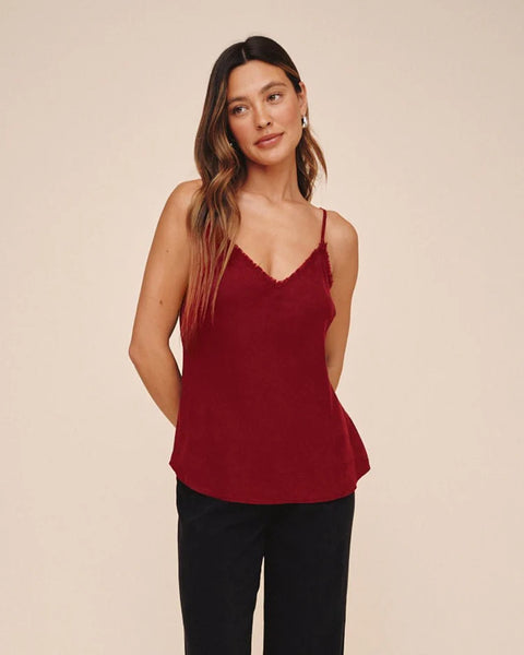 The Frayed Tencel Cami