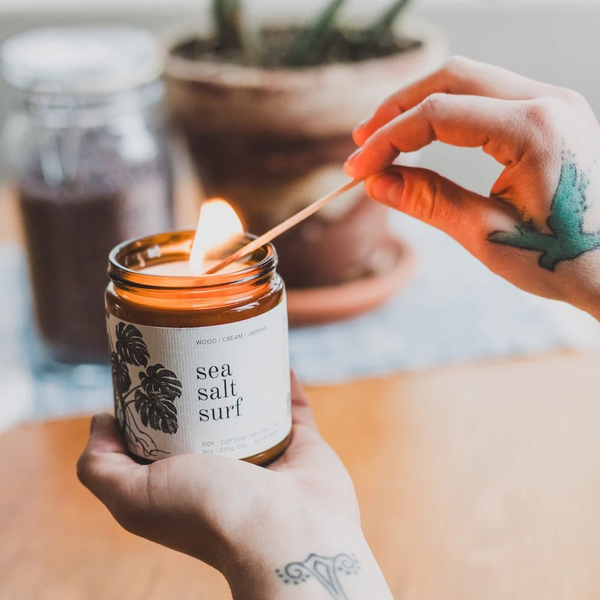 The Sea Salt Surf Soy Candle
