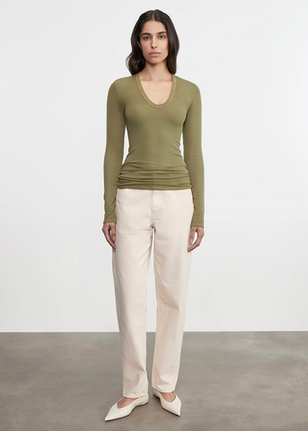 The Silk Rib L/S U