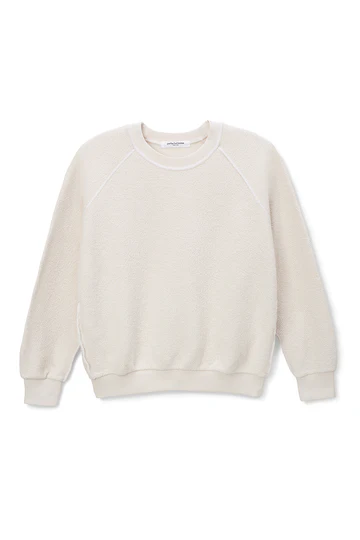 The Ziggy Reverse Fleece Crew Sugar
