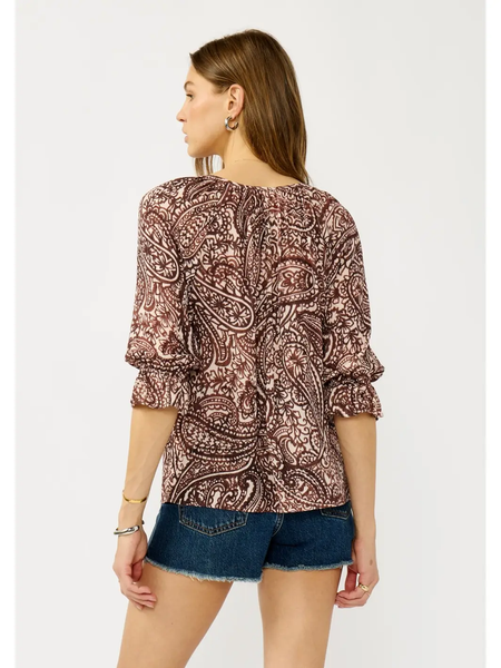 The Paulina Paisley Top