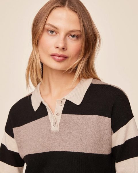 The Mixed Stripe Polo