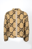 The Maru Bomber - Beige & Chocolate