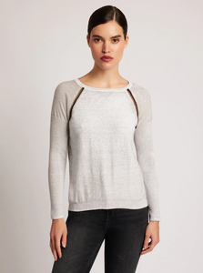 The Huntress Mesh Boyfriend Sweater