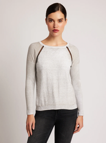 The Huntress Mesh Boyfriend Sweater
