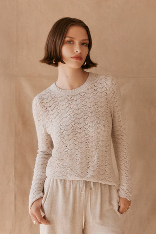The Boucle Sweater