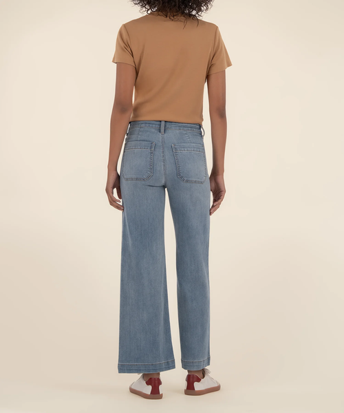 The Meg Wide Leg w/Whipstitch