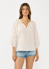 The Emma Embroidered Blouse