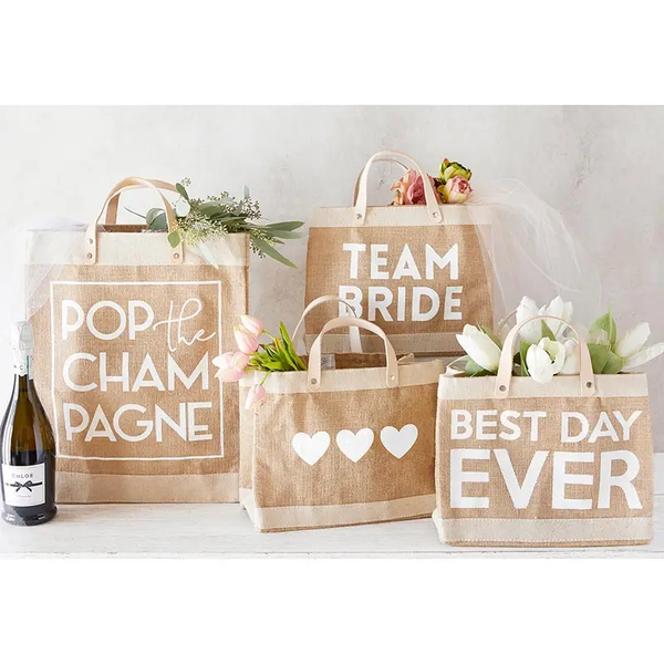 The Mini Market Tote - Hearts