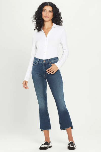 The Classic Jersey Button Down