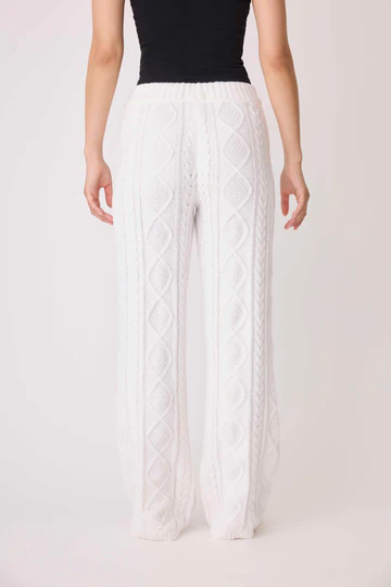 The Chenille Cable Knit Lounge Pants