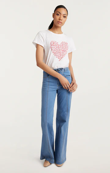 The Je T'aime Heart Tee