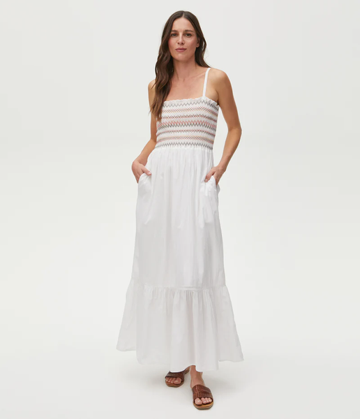 The Alejandra Smocked Maxi Dress