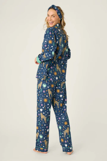 The Wild At Heart 3-Piece Flannel PJ Set