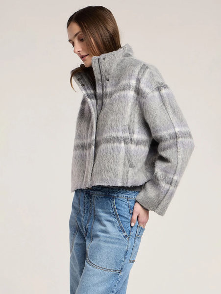 The Haven Brushed Plaid Jacket