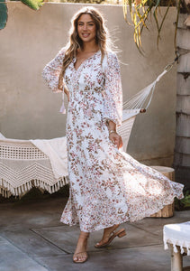 The Healdsburg Smocked Floral Maxi