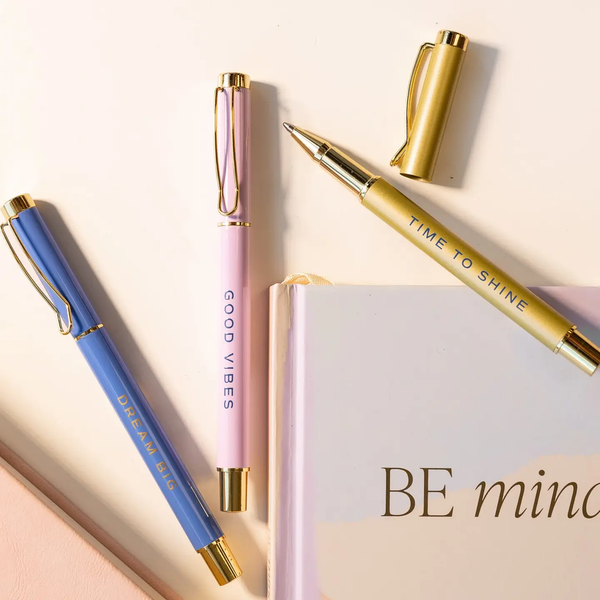 The Good Vibes Metal Pen Set