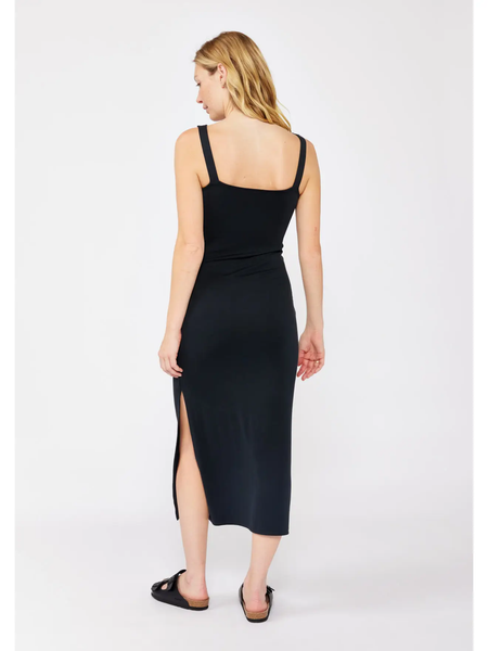 The Ella Jersey Side Slit Dress