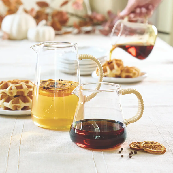 The Rattan Handle Pitcher - Tall