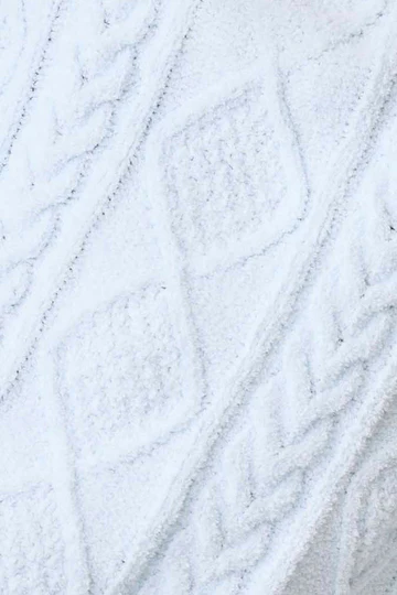 The Chenille Cozy Cable Shawl Collar Robe
