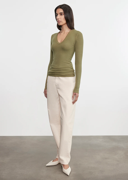 The Silk Rib L/S U