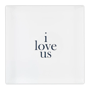The Small Lucite Block - I Love Us