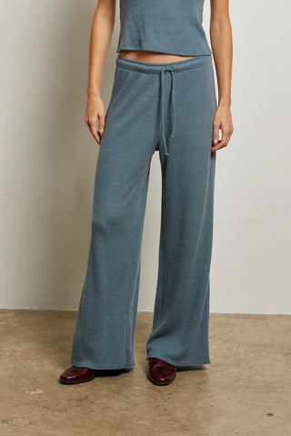 The Maddie Brushed Waffle Drawstring Pant