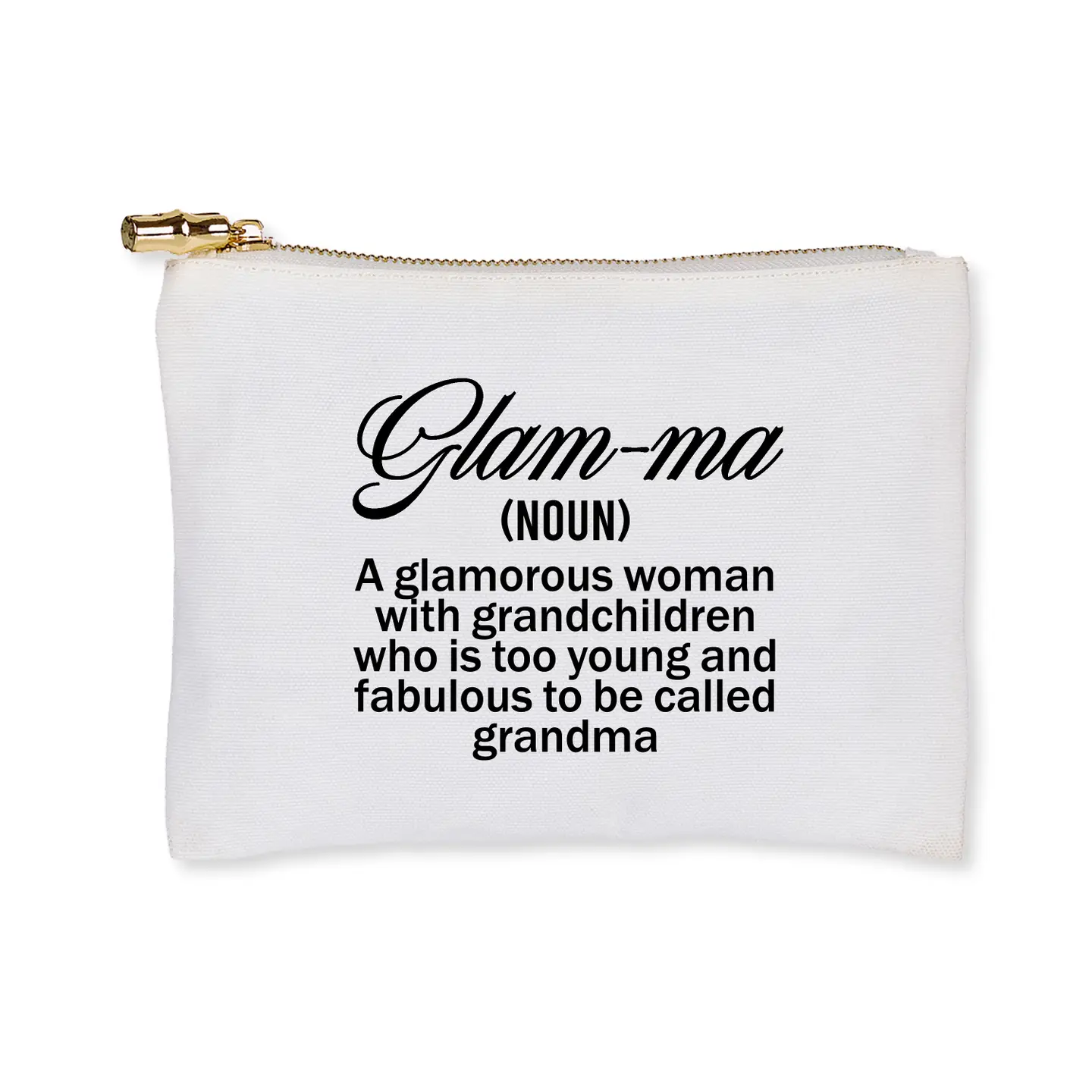 The Glam-ma Zip Pouch