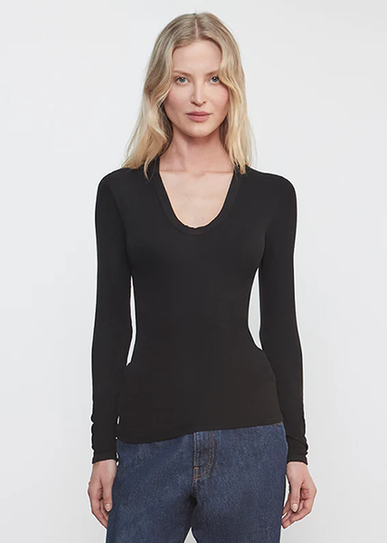 The Silk Rib L/S U