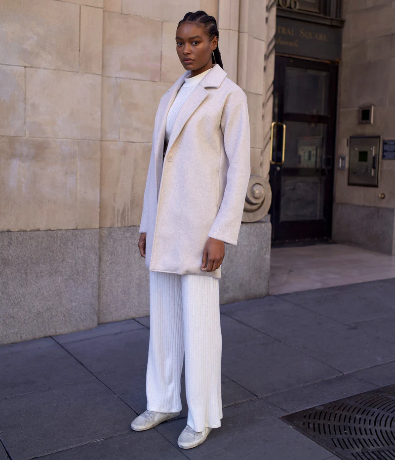 The Zeta Wide Rib Pant