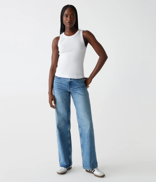 The Gina Ribbed Crop Tank