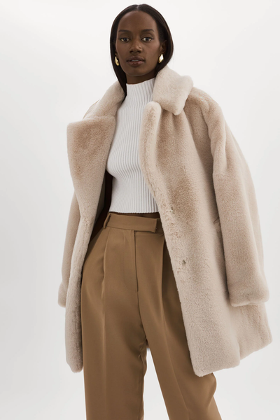 The Linnea Faux Fur Coat