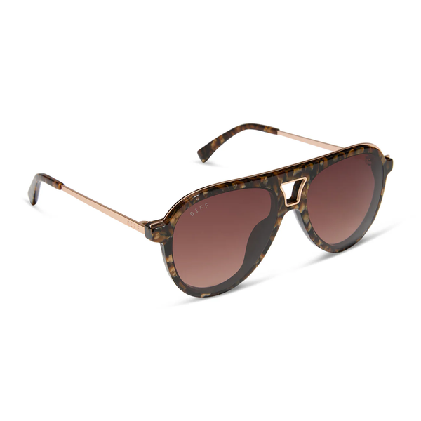 The Tortoise Gold Glint Aviator