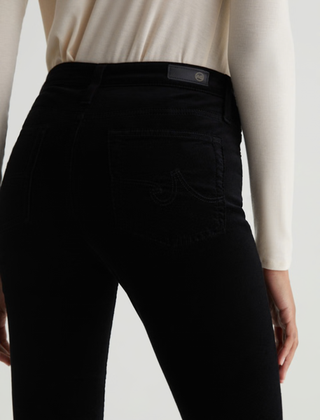 The Farrah Boot Velvet - Black